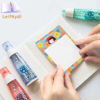 LEIFNYDI โปร่งใสน่ารักโรงเรียนสำนักงานเทปกาวจุด6mm8m Scrapbooking เทปด้านคู่สำหรับตกแต่ง