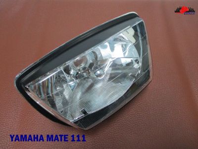 YAMAHA MATE111 MATE 111  HEADLIGHT DIAMOND TYPE // ไฟหน้า (เพชร) ช้อนชุบ สินค้าคุณภาพดี