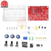 Frekuensi Disesuaikan Amplitudo XR2206 DIY Kit Sine Segitiga Square Wave Output 1HZ-1MHZ DDS Fungsi Sinyal Generator dengan Case