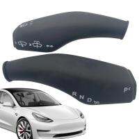 สำหรับ Tesla รุ่น3 Y สัญญาณไฟเลี้ยว Hle Cover Gear Hle Paddle Wiper Sleeve สติกเกอร์ป้องกันแขนปัดน้ำฝนที่ครอบคันโยกไฟเลี้ยว