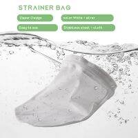 Ultra Fine Mesh Strainer Bag with Zipper,Strainers Fine Mesh with Reinforced Frame and Sturdy Handle,Nut Milk Bags