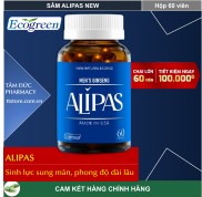 ALIPAS tăng cường sinh lý nam - Hàng chính hãng Hộp 60 viên