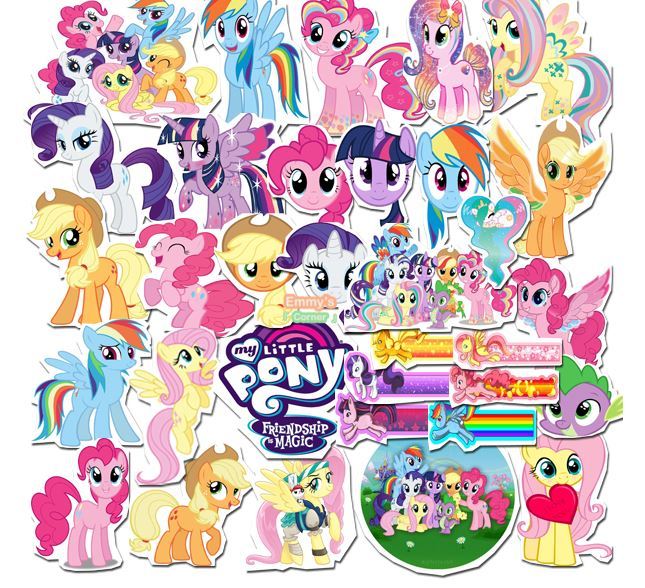 My Little Pony Stickers 50pcs 