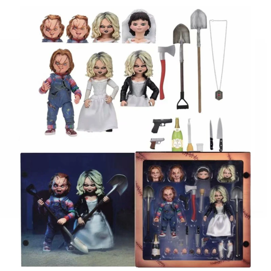 โมเดล-neca-bride-of-chucky-chucky-amp-tiffany