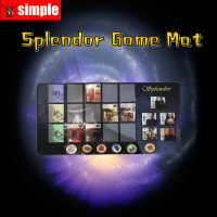 Splendor GAMING BOARD playmat 24X14 นิ้วความละเอียดสูงพิมพ์ตารางเสื่อ