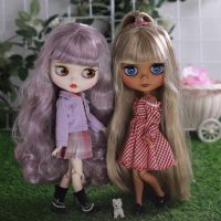 【jw】₪❖  ICY Blyth doll bjd joint body white black skin temperament casual sports 1/6 toy 30 cm girl gift anime