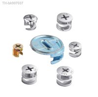 ◙  50pcs Thickening Three In One Connector Eccentric Wheel / Hardware / Connector / Furniture Accessories Screw Nut