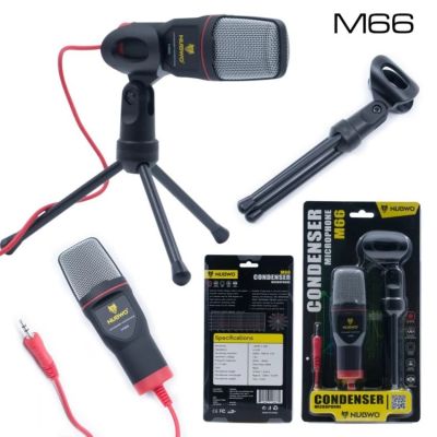 Nubwo Condenser Microphone ไมค์โครโฟน พร้อมขาตั้ง รุ่น M66