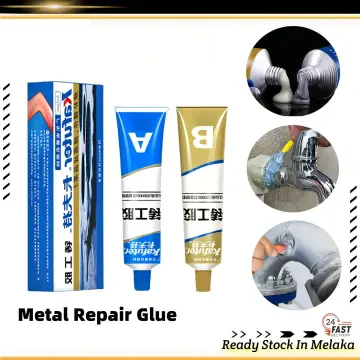 Metal Glue - Weld Metal Repair Glue Glue Cast Iron High Strength Repairing  Adhesive Heat Resistance Cold Weld Industrial Repair