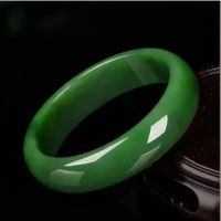 Braccialetto Di Giada Verde Naturale Donna Uomo Accessori ต่อ Gioielleria Raffinata Vera Pietra Di Giada Certificata Braccialetti Con Amuleto Fortunali Da Donna