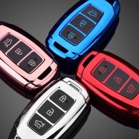 ✕ Colorful New Soft TPU Car Key Case Cover For Hyundai Santa Fe TM 2019 I30 2018 Solaris Azera Elantra Grandeur Accent Accessories