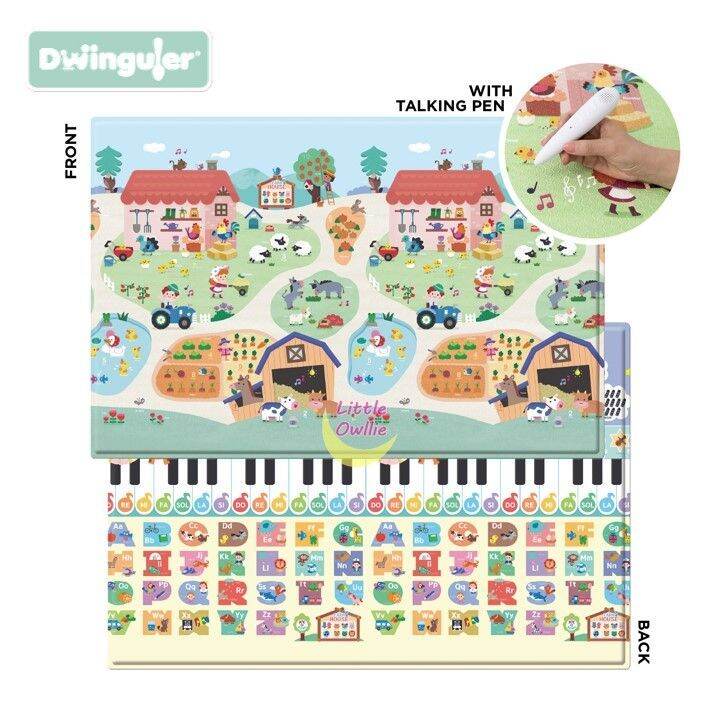 Dwinguler Sensory Playmat Farm House (M / XL) Lazada
