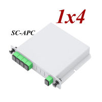 SC/APC Splitter 1 to 4 Optical Splitter Telecom Grade Radio and Television Insert