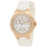 Invicta Womens 1646 Angel Jelly Fish Crystal Accented White Dial Watch