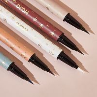 Liquid Eyeliner Eye Make Up Waterproof Long Lasting Eye Liner Easy To Wear Eyes Makeup Brown Purple Blue Color Eyeliner