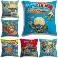 【CW】SuperZings Series 8 Pillow Case Single Sides Pillowcase Children Super Zings Toys Kids Cartoon Pillow Cover Sofa Cushion Cover