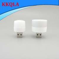 QKKQLA Shop Mini 2 USB DC port Plug Lamp LED Night Light 5V 1W Super Bright Eye Protection Book reading for Computer Mobile Power Charging