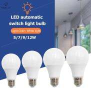 Đèn LED E27 Điều Khiển Cảm Biến Âm Thanh + Ánh Sáng Bóng Đèn Cảm Biến