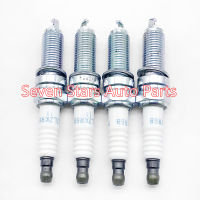 4ชิ้นชิ้นส่วนเครื่องยนต์อัตโนมัติอิริเดียมหัวเทียนสำหรับ ki-A Hyun-da OEM 18855-10080 80