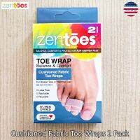 ZenToes® Cushioned Fabric Toe Wraps 2 Pack ผ้าหุ้มนิ้วเท้ากันกระแทก