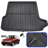 Fit สำหรับ BMW X3 E83 2004-2010ด้านหลัง Trunk Liner Boot Cargo Mat ถาดพรม Mud Kick Protector 2005 2006 2007 2008 2009