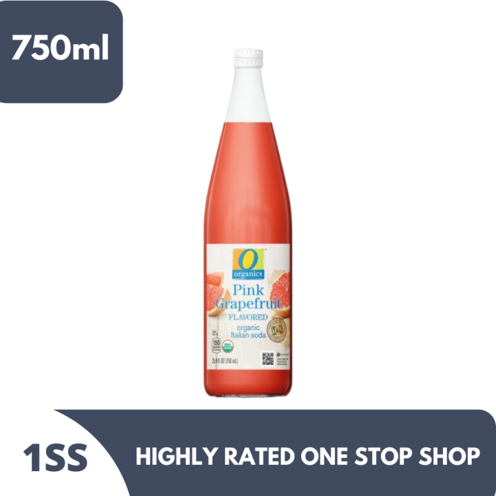 Organics Pink Grapefruit Italian Soda 750ml Lazada PH