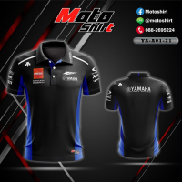 MOTOSHIRT YAMAHA YA-A01-21 เสื้อโปโล เสื้อพิมพ์ลาย เสื้อคอปกแขนสั้น {in store}