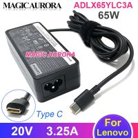 เครื่องชาร์จอะแดปเตอร์ AC 65W 20V 3.25A ของแท้ ADLX65YCC3A แหล่งจ่ายไฟสำหรับ Thinkpad Lenovo X1 T480 T580 X280 ADLX65YCC2A ADLX65YDC2A