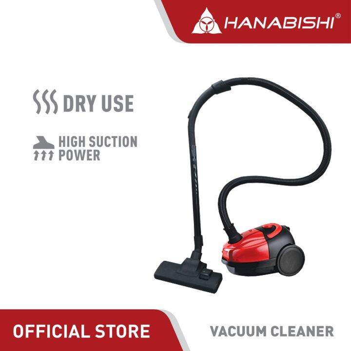 Hanabishi Vacuum Cleaner High Suction Power With Filter bag Dust and