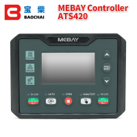 เครื่องกำเนิดไฟฟ้าควบคุม Mebay ATS420 ATS โมดูลควบคุมสวิตช์ถ่ายโอนอัตโนมัติ