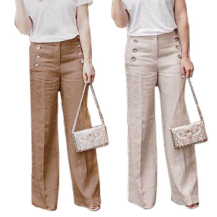 plus-size-summer-linen-women-wide-legs-pants-high-waist-button-trousers-pants