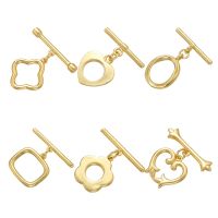 【CW】 ZHUKOU Oval/heart Clasps Hooks for Necklace Jewelry Accessories making findings Model: VK100