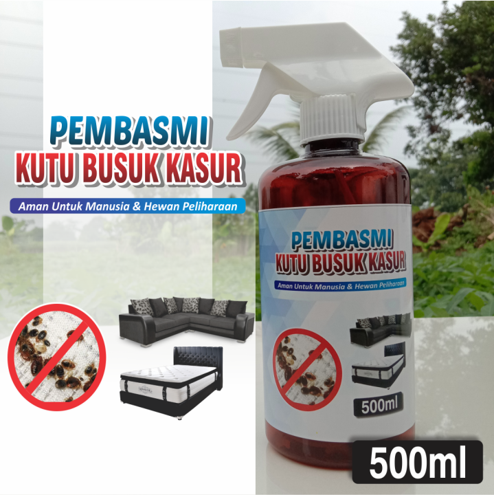 Spray Anti Kutu And Serangga 500ml Kutu Busuk Tungau Kutu Kasur 100