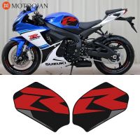 สติกเกอร์ติดถังด้านข้างกันลื่นสำหรับ GSXR600 Suzuki GSXR750 GSX-R600 GSX-R750 2011-2016 Moto ที่ยึดเข่าการป้องกัน