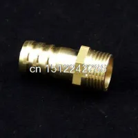 5pcs 1/2 BSP Male-12mm Barb Hose Brass Adapter Coupler