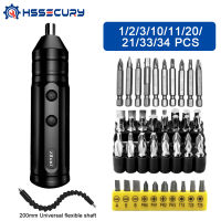 Portable Mini Electric Screwdriver Smart Cordless Automatic Screwdriver Multi-function Bits Portable Power Tools Set with Bits