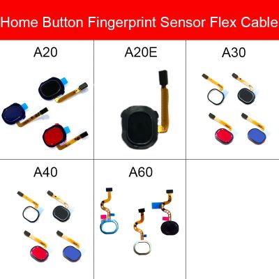 Home Fingerprint Button Flex Cable For Samsung Galaxy A20 A20E A30 A40 A60 Return Button Recognition Sensor Flex Ribbon Repair