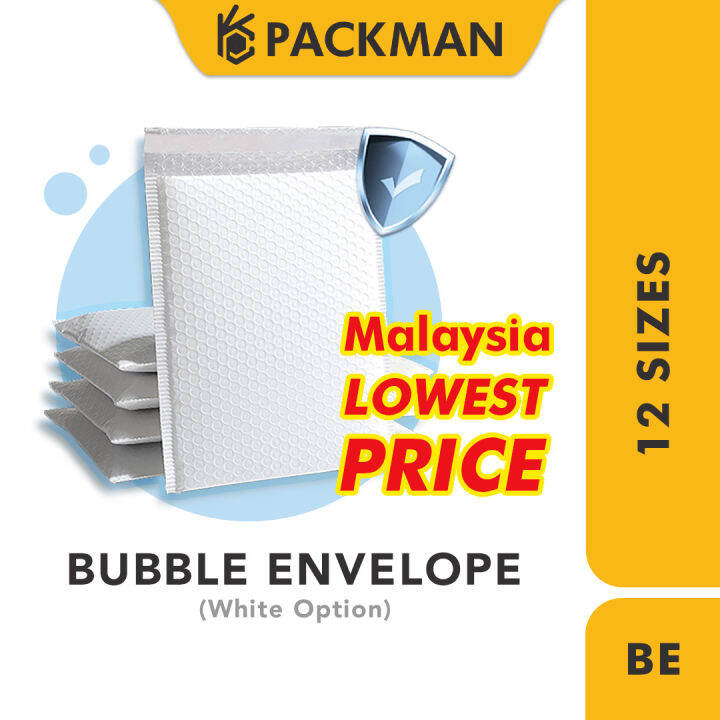 PACKMAN 1pcs Bubble Envelope 13sizes Parcel Bag Courier Bag With Bubble