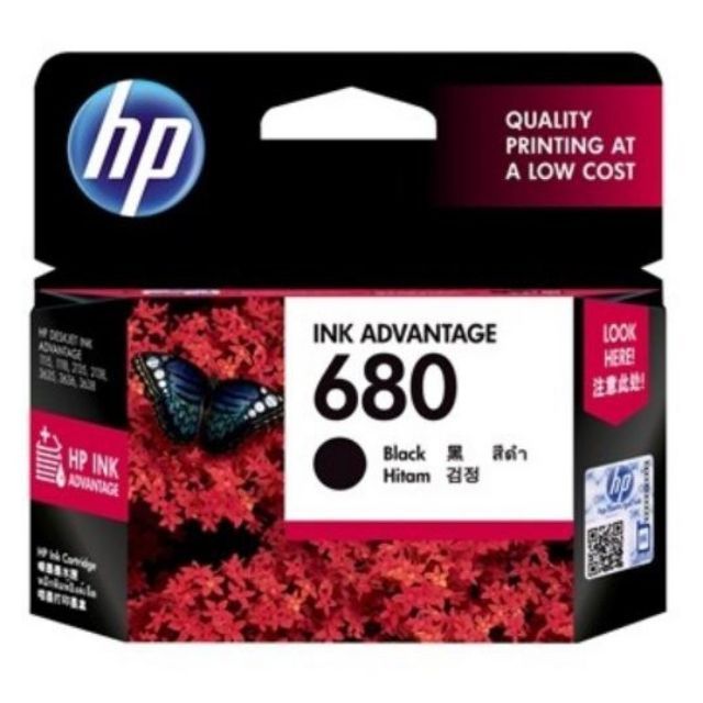 BESTSELLER อุปกรณ์คอม RAM ตลับหมึก HP Ink 680 สีดำ Ink Cartridge อุปกรณ์ต่อพ่วง ไอทีครบวงจร