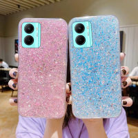 เคสกลิตเตอร์หรูหราใหม่เคสมือถือ Y78 Y27 VIVO Y36 VIVOY36 2023แฟชั่นส่องแสงเป็นประกายระยิบระยับกันกระแทกฝาหลังซิลิโคนแบบนิ่ม Vivo Y27 5G