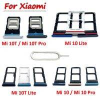 Original SIM Card Slot SD Card Tray Holder Adapter Essories For Suitable For Xiaomi Mi 10 10T Pro Lite Mi Note 10 / CC9 Pro+ Pin