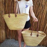 BAANSTRAW กระเป๋าตะกร้าแฟชั่นโมร็อกโก เครื่องประดับชายหาด Moroccan Fashion Basket Bag Beach Accessorie