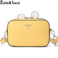 น่ารักแฟชั่นBagueteeกระเป๋าสะพายยี่ห้อDesignerหนังนุ่มสุภาพสตรีCrossbodyกระเป๋าผู้หญิงกระเป๋าMessengerขนาดเล็กSacกระเป๋าถือ