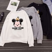 ❀❧﹍ ?LACESHOW?จัดส่งฟรี?11.11? เสื้อสเวตเตอร์ Mickey รูปแบบ พิมพ์ลาย สไตล์แฟชั่น