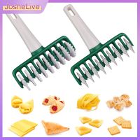 Noodle Cutter Plastic Roller Dough Pastry Knife Pasta Ravioli Biscuits Rolling Pin Noodle Rolling Dough Cutter Kitchen Tools Bread  Cake Cookie Access
