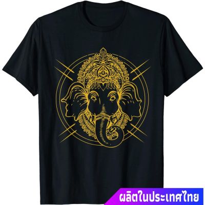 ช้างไทย มีคุณธรรมสูง เป็นมงคล ให้เกียรติ ศักดิ์สิทธิ์  Thailand Elephant Thai Sak Yant T-Shirt คอกลม แฟชั่น  ผ้าฝ้ายแท้S-5XL