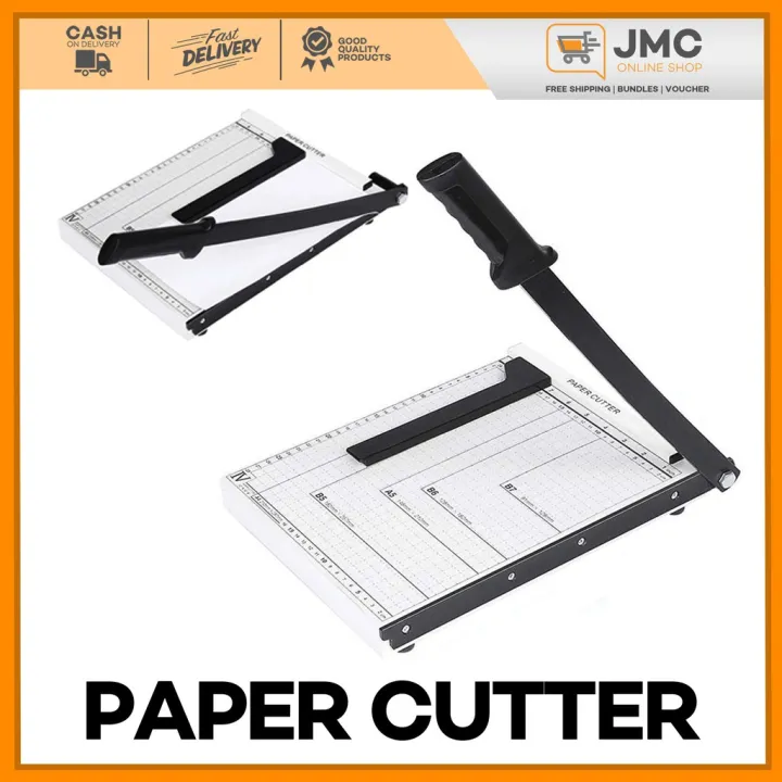 Heavy Duty Office Home Paper Cutter Guillotine Trimmer Board Metal Base ...