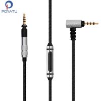 Poyatu HD599 Cable for Sennheiser HD569 HD579 HD559 HD 599 Headphones Cables Replacement Cord with Mic Remote for iPhone Andriod  Cables
