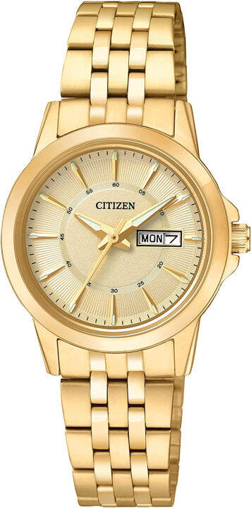 citizen-quartz-womens-watch-stainless-steel-classic-gold-tone-model-eq0603-59p