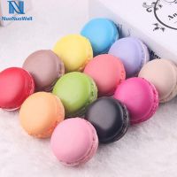 NuoNuoWell 10pcs-pack 4x2.5cm Artificial Macaroon Mini Fake Cake Simulation Bread Model PU Foam DIY Kitchen Dessert